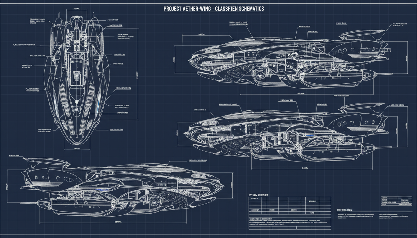 Aether Warship Blueprint