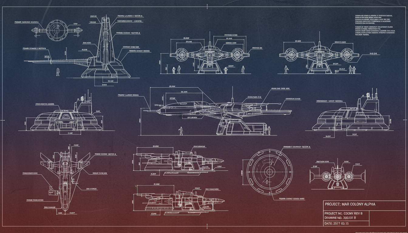 Comm Satellite Blueprint