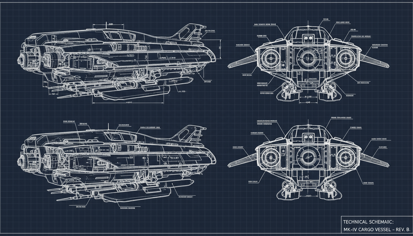 Mining Drone Blueprint