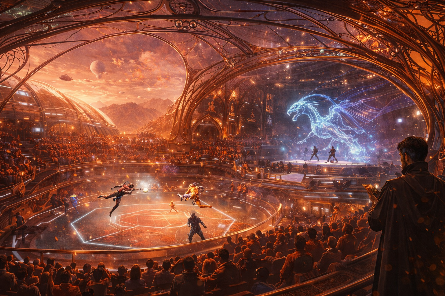 Martian entertainment dome