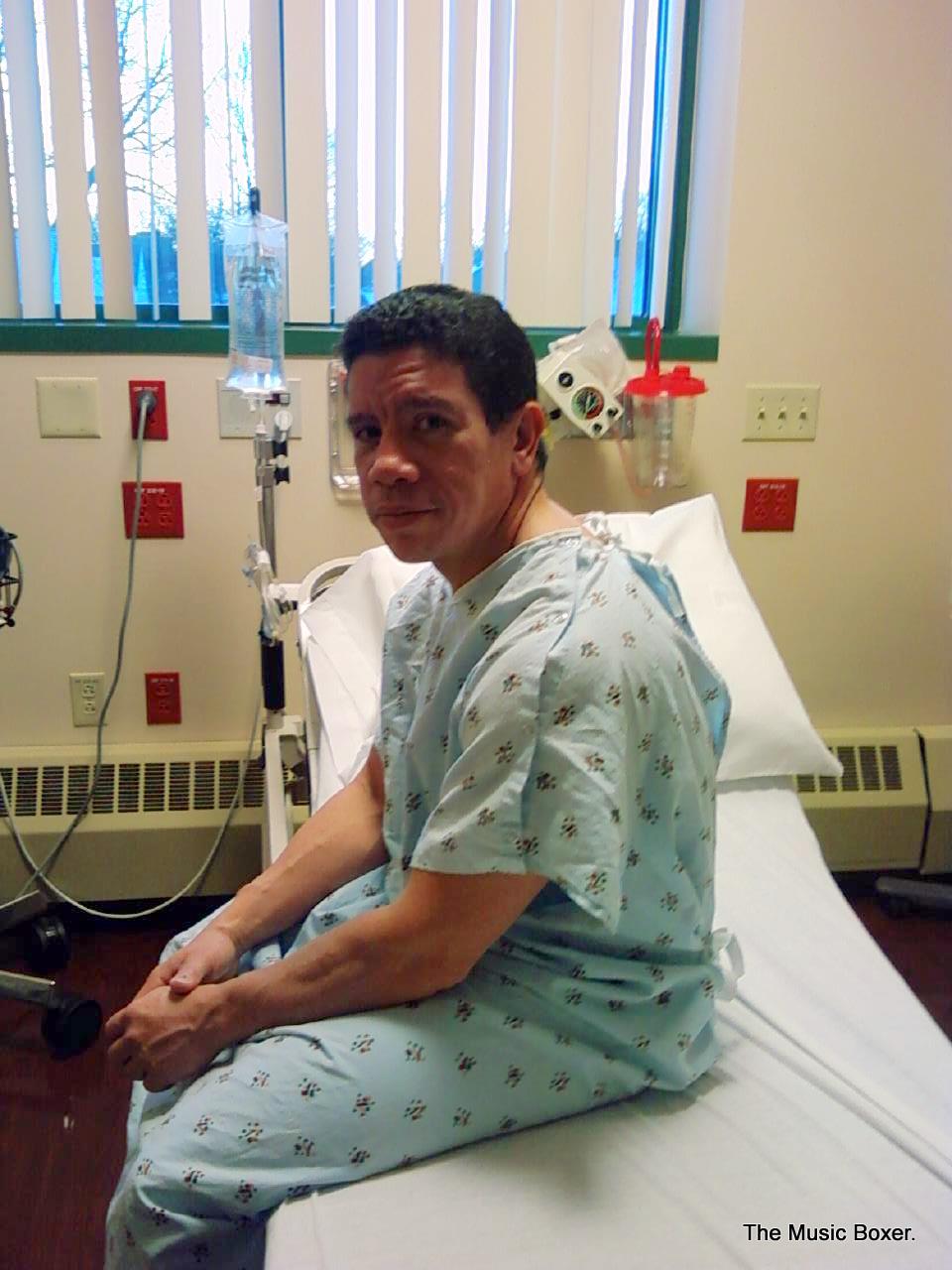 Hospital bed photo from 2006 - A reminder of healing journeys